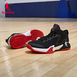 乔丹男鞋篮球鞋磨砺减震耐磨夏季网面透气低帮学生实战运动球鞋