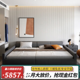 童友儿童床二胎家庭床亲子床一家四口大床主卧超大婴儿床储物床子母床 0.9米子床+1.8米母床 气压储物结构