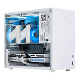 小喆优品小喆C2P/C2/C2M全铝合金MATX/ITX主板ATX电源240水冷侧透迷你电脑主机台式小机箱 小喆C2P 白