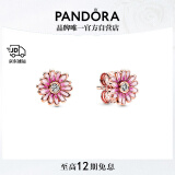 潘多拉（PANDORA）[情人节礼物]粉色雏菊耳钉粉色小巧简约时尚礼物生日礼物送女友