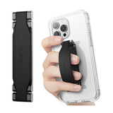 丝睿奇（Suritch）通用款手机平板手带指环支架防滑防丢防跌落适用iPhone/华为/oppo/vivo/小米手机腕带原创轻奢新款 沉稳黑 80mm