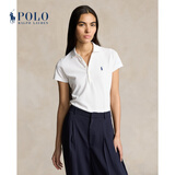Polo Ralph Lauren 拉夫劳伦女装 经典款修身版弹力Polo衫RL23163 100-白色 S