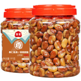 林安 严选微辣兰花豆1000g/罐 每日坚果炒货休闲零食品干果下酒蚕豆类