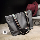 VQGT新款牛津布帆布大包包女包七夕学生百搭斜挎单肩包女士时尚托特包 灰色【下单送礼】