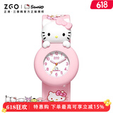正港（ZGO）儿童手表3-6岁女孩幼儿宝宝hellokitty玩具卡通电子手表 307