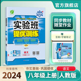 2024秋 实验班提优训练 八年级上册 语文人教版 强化拔高同步练习册