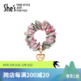 She's发饰 心形职业发圈皮筋 简约发绳头绳  生日礼物 送女友
