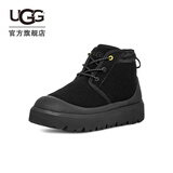 UGG王一博同款男女同款短靴时尚靴1143991BBLC|黑色/黑色41