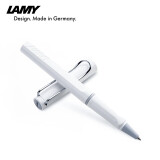 LAMY凌美宝珠笔 狩猎系列签字笔 大学生文具情侣礼物书写练字企业团购定制 白色319-WH-0.7mm