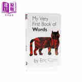 艾瑞卡尔纸板书启蒙系列 单词 My Very First Book of Words英文原版进口 卡尔爷爷 单词书 幼儿英语启蒙绘本