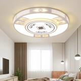 丽歌大尺寸客厅灯led吸顶灯卧室2024新款高端大气新中式家用农村大灯 圆直径80cm三色变光96W
