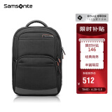 新秀丽（Samsonite）电脑包双肩包商务背包笔记本包休闲都市36B*09009黑色15英寸