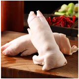 万鲜王农家散养小香猪新鲜宰杀猪蹄带筋猪蹄免处理猪蹄新鲜速冻发货 带筋土猪蹄(6只)