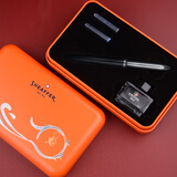 sheaffer钢笔 签字笔 商务办公自用高端定制礼物送礼生日礼物 VFM系列 黑珐琅白夹