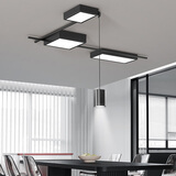 德洛特（dolot）客厅灯灯具套餐led吸顶灯简约现代家用大气餐厅灯卧室房间 小号- 3头十1头 白光