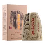 泰山牌国产白酒 泰山牌五岳独尊昂头天外浓香型白酒 52度 500mL 1瓶