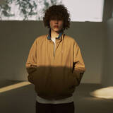 NORYBRAND 【红品】25SS山系户外撞色双面穿立领运动夹克 通勤外套风衣 卡其撞蓝 S