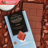康美纳卡 白俄罗斯进口 高浓度 精选纯可可脂牛奶果仁巧克力黑巧克力100g 奶油牛奶巧克力（31.4%可可）