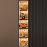 贝汉美（BHM）高档轻奢酒柜装饰品摆件工艺品办公室电视柜玄关柜摆设高端大气 【高端大气上档次】5件套D