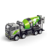 妮乐小队长合金玩具车工程车模型挖掘机套装汽车惯性搅拌车 【合金车头】搅拌车