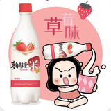 麴醇堂  草莓750ml*1 韩国果味玛克丽米酒 尝鲜装 