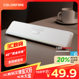 Colorfire七彩虹电脑音响音箱家用桌面超重低音炮台式机笔记本网课长条蓝牙收款音箱45°仰角设计 CL100 白色