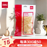 得力(deli)100g耐用弹力橡皮筋/乳胶圈/橡皮圈/捆扎胶圈 财务办公用品 79310