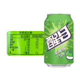 Coca-Cola醒目  汽水 330ml*24罐 整箱装 苹果味330ml*24罐