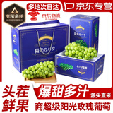 辣青春【顺丰多地次日达】云南阳光玫瑰青提葡萄晴王当季新鲜水果礼盒装 海洋之恋4斤【浪漫礼盒装】 颗颗甄选