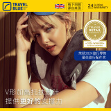 蓝旅（TRAVEL BLUE） 不歪脖U型枕加高旅行飞机护颈椎枕办公室午休u形护脖枕长途旅行