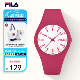 斐乐（FILA）手表运动硅胶表带石英休闲学生手表 FLL38-777-003