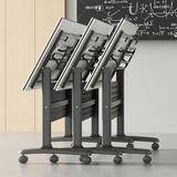 义元家具培训桌会议桌折叠桌学习桌办公桌拼接电竞桌可移动课桌电脑桌 1600W*600D*750H 升级加厚钢架