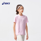 亚瑟士（asics）童装夏季男女儿童吸湿速干舒适弹力短袖T恤332241173099