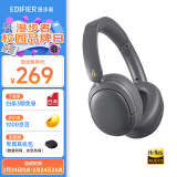 漫步者（EDIFIER）W800BT Free降噪版【经典升级】头戴式主动降噪蓝牙耳机 蓝牙5.4 游戏适用 适用苹果华为小米 暮灰