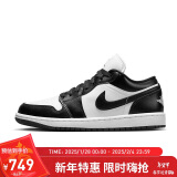 耐克NIKE篮球鞋女子AJ1乔1JORDAN 1运动鞋DC0774-101白黑38