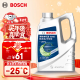 博世（BOSCH）有机型(OAT)发动机冷却液通用型汽车防冻液 冰点-25℃ 4L（绿色）