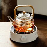 泥也煮茶壶电陶炉煮茶器烧水壶泡茶炉养生壶套装可加热家用围炉一体机