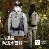 骆驼露营背包情侣防泼水耐磨书包徒步登山双肩包大容量便携装备收纳包