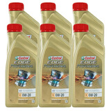 嘉实多（Castrol）0W-20 C5级 1L*1瓶全合成机油润滑油进口机油 德国进口 沃尔沃 0W-20 1L*6