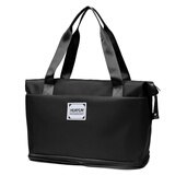 途客可折叠挂套在放拉杆箱上的配包附加挂包行李袋女旅行收纳轻便便携 黑色