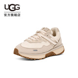 UGG春季女士厚底复古老爹休闲鞋明星同款  1167491CERA|陶土褐白色37