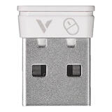 雷柏（Rapoo） V1M无线游戏鼠标接收器 适用V+技术游戏鼠标 白色