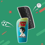 维克利奥VICLEO 足球护腿板儿童卡通护小腿板护具一对装V820217湖蓝S码
