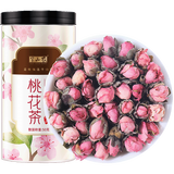 半山农 桃花茶50g 桃花茶叶 新花桃花干桃花瓣花苞花草茶