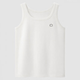 蕉内棉棉301H情侣款背心男女士100%纯棉无侧缝宽松圆领居家睡衣夏季 【窄肩】暖白 3XL