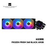 Thermalright(利民) Frozen Prism 360 BLACK ARGB冰封棱镜 ARGB幻彩同步 一体式水冷散热器 FP360 BLACK ARGB