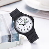 SANDA考试手表男女学生青少年儿童小学初高中生公务员石英表6060黑白