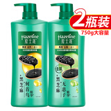 夏士莲洗发水750g去屑滋养黑芝麻控油韧发养根养发二合一洗发露 黑亮滋养 750g 1瓶 +黑亮去屑*1瓶