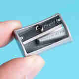 马培德（Maped） 卷笔刀 小巧削笔刀可爱造型转笔刀 卡通迷你卷笔刀削笔机笔刨铅笔 全金属 单孔2个组合