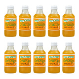 YOU.C1000芒果橙子柠檬维C果汁含气碳酸饮料 印尼进口优吸ins网红饮品 橙子味140mL*10瓶